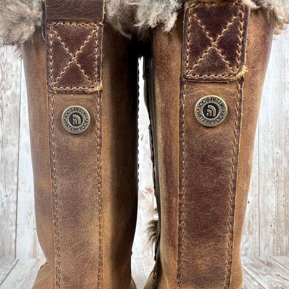 The North Face Abby 4 primaloft waterproof Winter Boots womens 8.5 - Picture 4 of 8